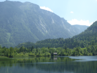 Mittersee und Ludwigsfall bei Obersee